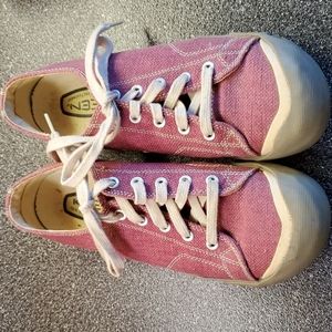 KEEN Canvas Sneakers Purple 8.5